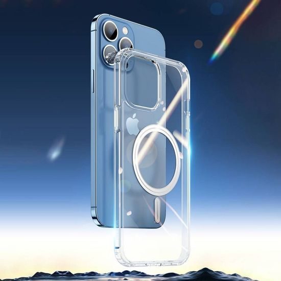 Obal / kryt na Apple iPhone 14 Pro Max s Magsafe transparentné - DUX DUCIS