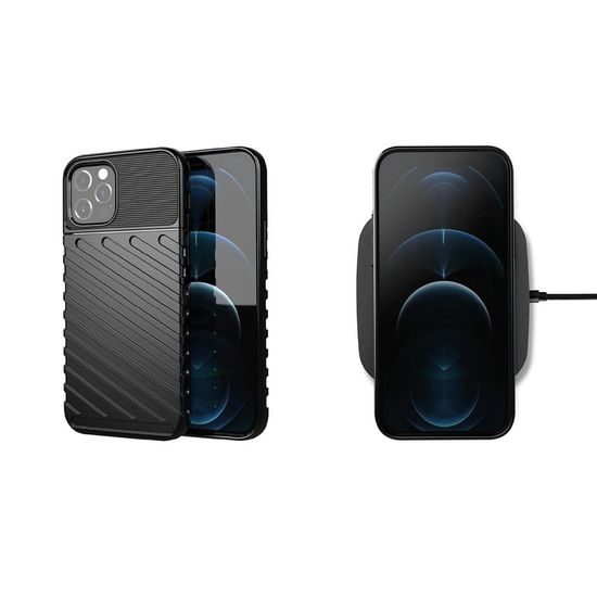 Obal / kryt na Xiaomi Redmi NOTE 12S černé - THUNDER