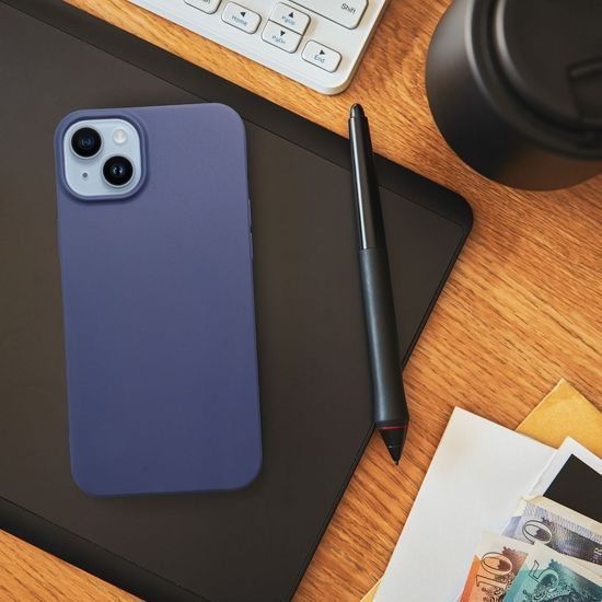 Obal / kryt na Apple iPhone 14 Pro modrý - MATT