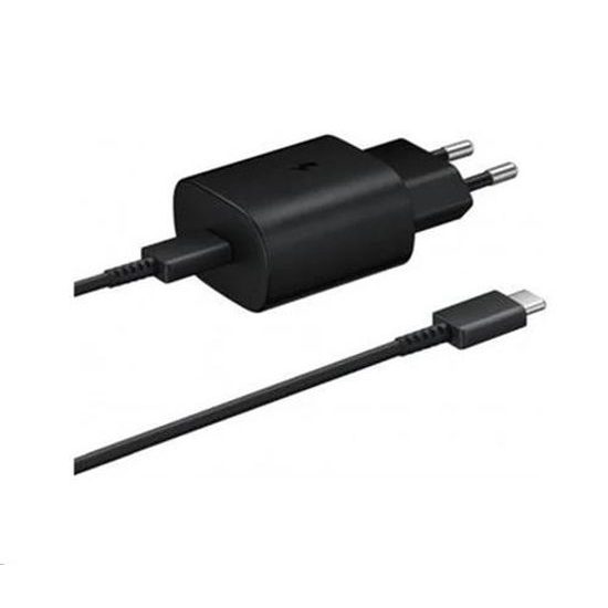 Cestovní nabíječka EP-TA800 + EP-DG980 25W Samsung, černá