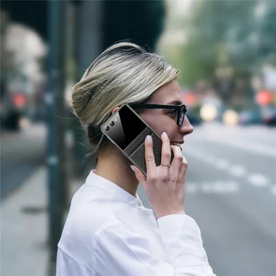 Obal / kryt na Samsung Galaxy Z Flip7 černý - DUX DUCIS case STEX