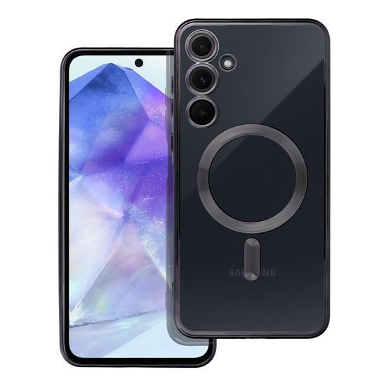 Obal / kryt na Samsung Galaxy A55 černý - ELECTRO MAG COVER