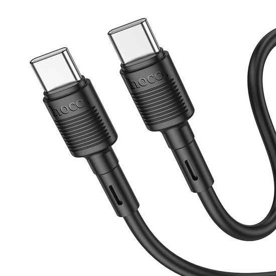 Datový / nabíjecí kabel USB-C / USB-C 1m 60W černý - HOCO X83