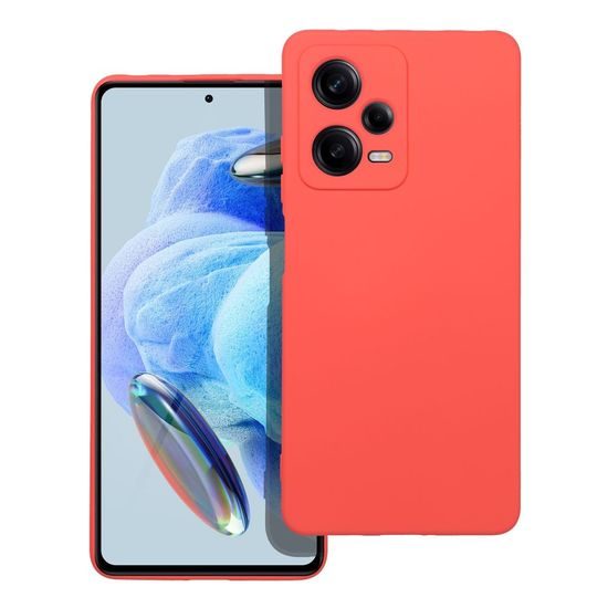 Obal / kryt na Xiaomi Redmi NOTE 12 PRO 5G červený - Silicone Case