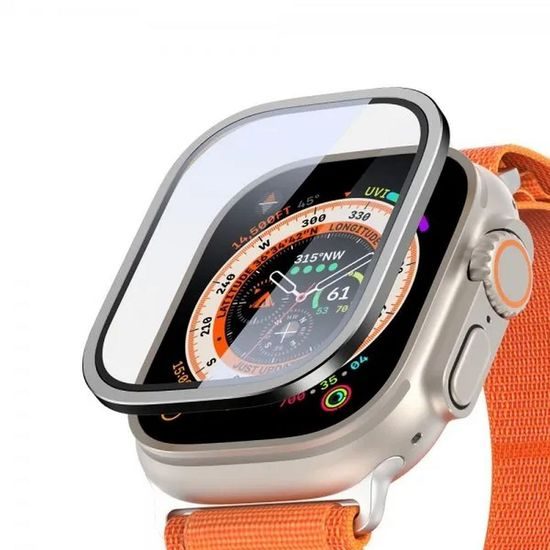 Tvrzené / ochranné sklo Apple Watch Ultra/Ultra 2 49mm černé - DUX DUCIS