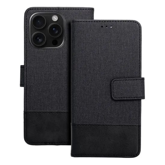 Pouzdro / obal na Huawei P30 lite černé - knížkové GOMMA
