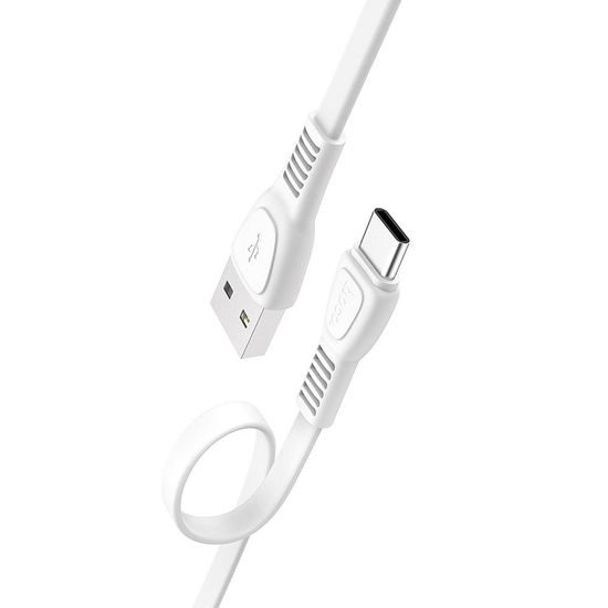 Datový / nabíjecí kabel Type C X40 1 metr bílý - HOCO