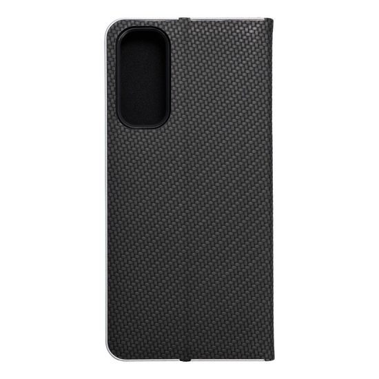 Pouzdro / obal na Samsung Galaxy A05s černé - knížkové LUNA Book Carbon