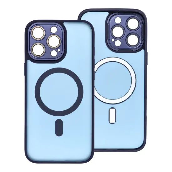 Obal / kryt na Apple iPhone 13 PRO modrý s MagSafe - Variete Mag Cover
