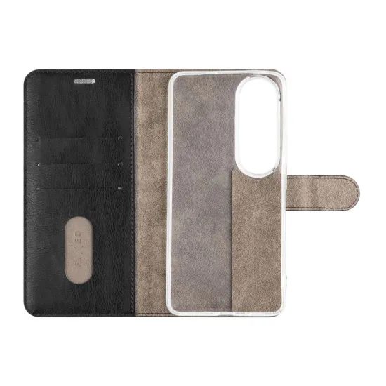 Pouzdro / obal na Vivo V50 Lite černé - knížkové FIXED Opus