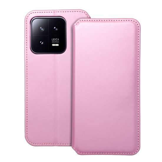 Puzdro / obal na Xiaomi 13 Pro ružové - kniha Dual Pocket