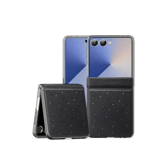 Obal / kryt na Samsung Galaxy Z Flip7 černý - DUX DUCIS case STEX