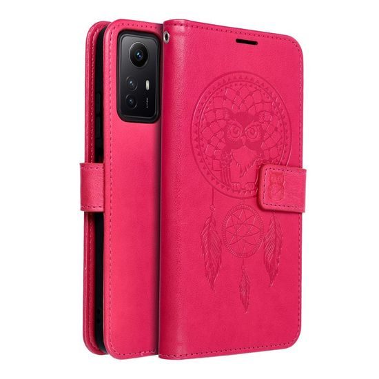 Puzdro / obal na Xiaomi Redmi Note 12S ružové - kniha MEZZO