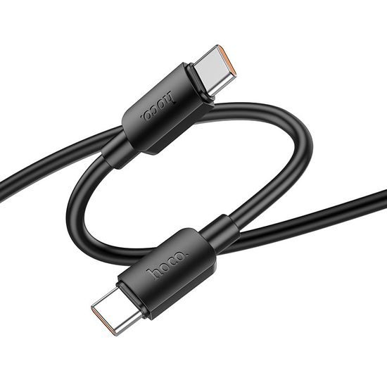 Datový / nabíjecí kabel USB-C / USB-C 100W černý - HOCO X96