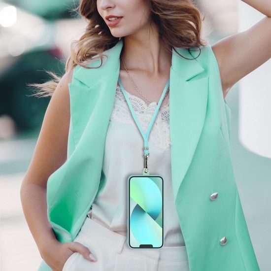 Telefónny prívesok SWING 165cm svetlozelený