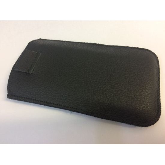 Puzdro / obal pre HTC Desire 500 čierne - zaťahovacie KP-228