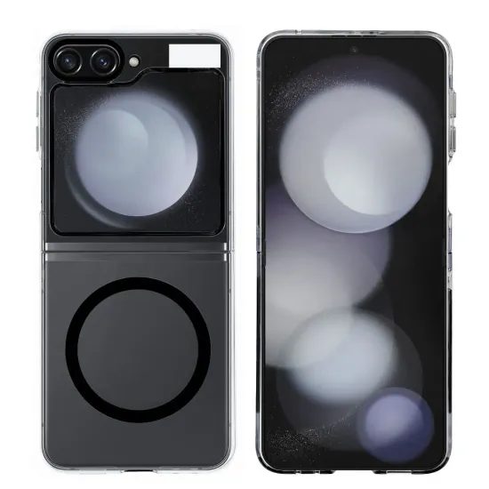 Obal / kryt na Samsung Galaxy Z Flip 5 průhledný - Case HCD4