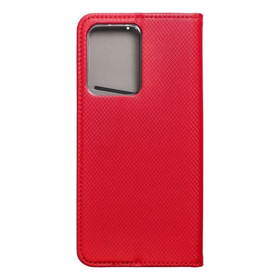 Puzdro / obal na Xiaomi Redmi NOTE 12 PRO 5G červené - kniha Smart Case