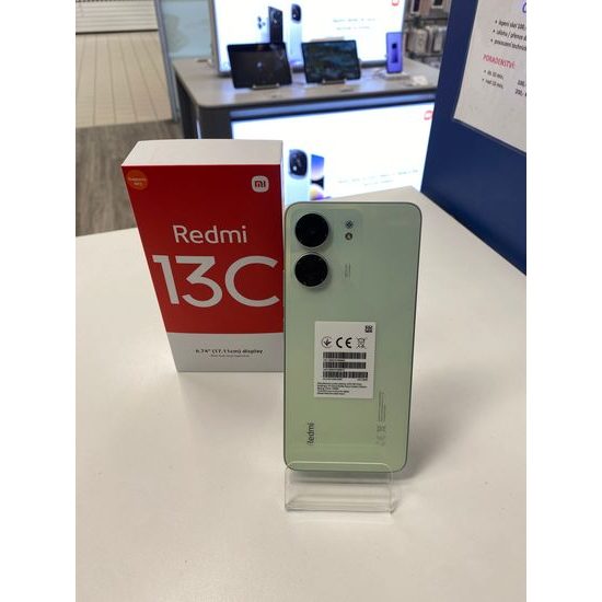 Xiaomi Redmi 13C 8GB/256GB zelený – použitý (A-)