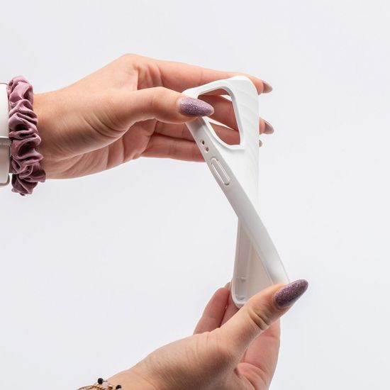 Obal / kryt na Apple iPhone 15 bílý - MagCover