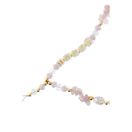 Přívěsek na telefon růžový - délka 44cm