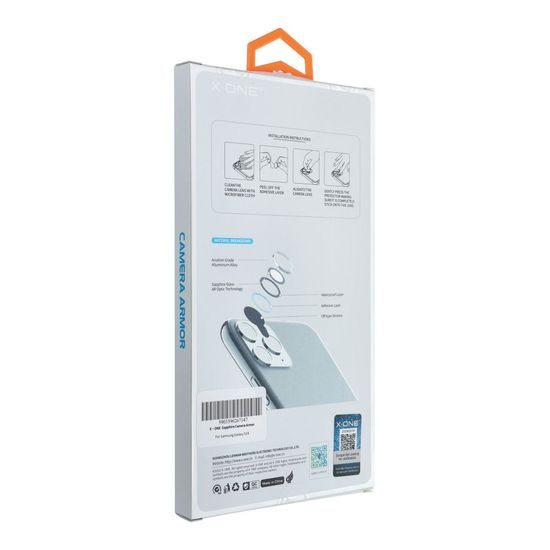 Tvrzené / ochranné sklo kamery Samsung Galaxy S24 - X-ONE Sapphire Camera Armor Pro