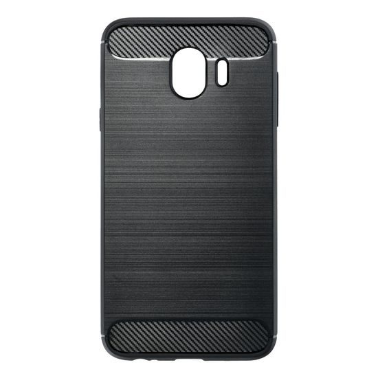 Obal / kryt na Samsung Galaxy J4 2018 černý - Forcell CARBON
