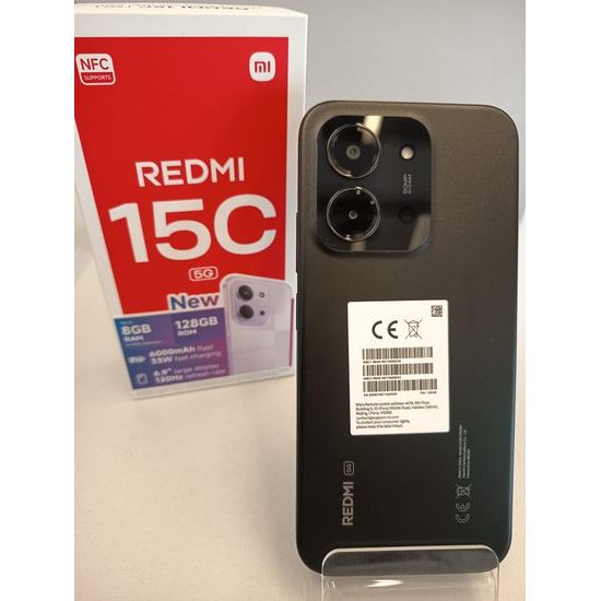 Xiaomi Redmi 15C 5G 4+4/128GB černý - použitý (A)