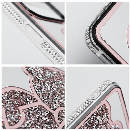 Obal / kryt na Apple iPhone 13 Pro růžový - Teddy Bear