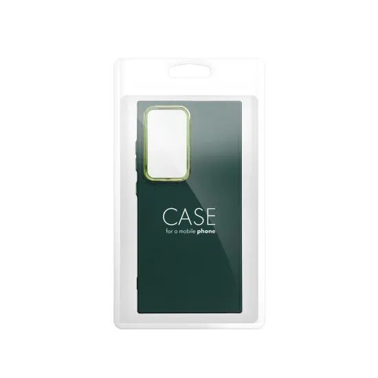 Obal / kryt na Samsung Galaxy A56 5G zelený - FRAME