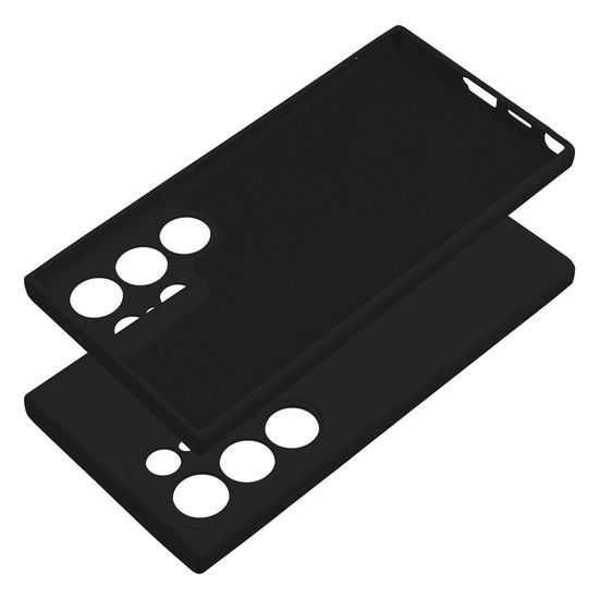 Obal / kryt na Samsung Galaxy S24 Ultra čierne - Silicone case