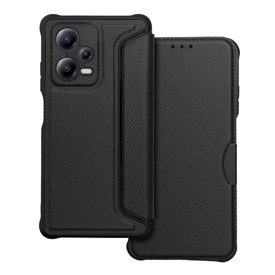Pouzdro / obal na Xiaomi Redmi NOTE 12 PRO Plus 5G černé - knížkové RAZOR
