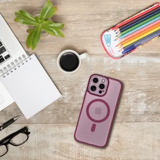 Obal / kryt na Apple iPhone 17 Pro fialový - Variete Mag Cover