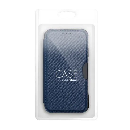 Pouzdro / obal na Apple iPhone 16e (SE 4 2025) / 17e modré - knížkové RAZOR Book