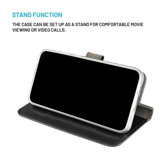 Pouzdro / obal na Vivo V50 Lite černé - knížkové FIXED Opus