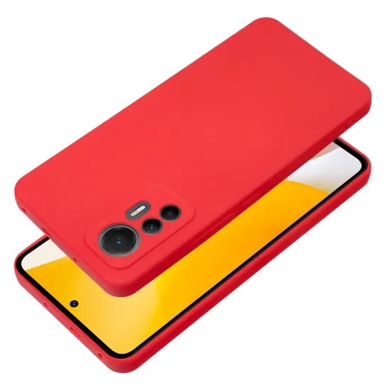 Obal / kryt na Xiaomi Redmi Note 14 Pro 4G červený - SOFT Case