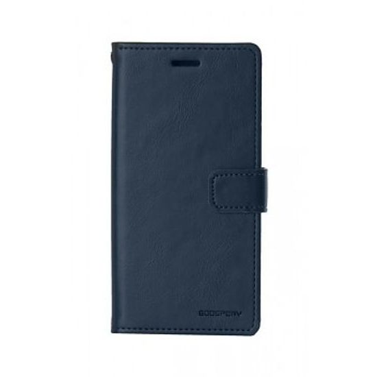 Puzdro / obal pre Samsung J1 modrý - kniha BLUE MOON