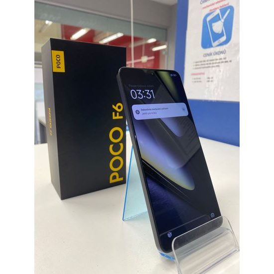 Poco F6 12GB/512GB černý - použitý (B-)
