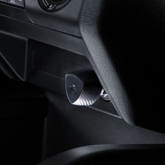 Nabíječka do auta Typ C 3.0 PD 3A 20W + kabel USB-C/Lightning černá - FORCELL