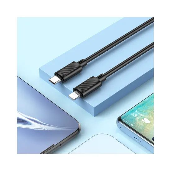 Nabíjecí kabel USB-C / Lightning 27W 2m X88 černý - Hoco