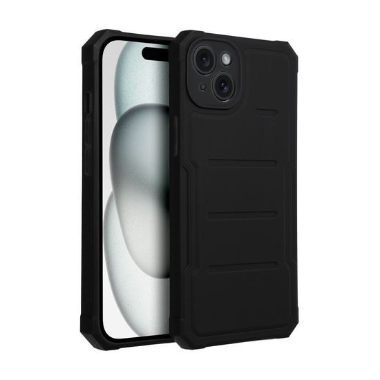 Obal / kryt na Apple iPhone 15 Plus čierne - Heavy Duty