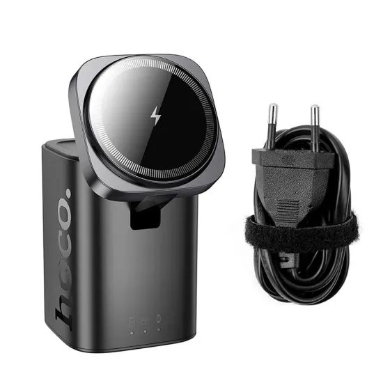 Nabíjecí stanice s bezdrátovým nabíjením 65W 6v1 - Hoco