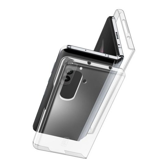 Obal / kryt na Samsung Galaxy Z Fold5 průhledný - Cellularline Clear Duo transparent