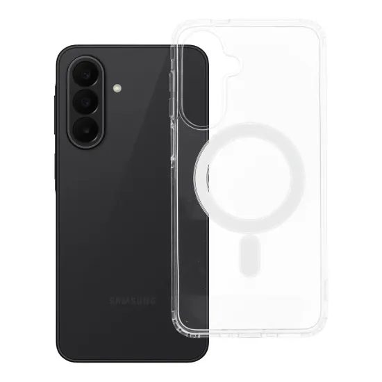 Obal / kryt na Samsung Galaxy A27 průhledný - Clear Mag Cover
