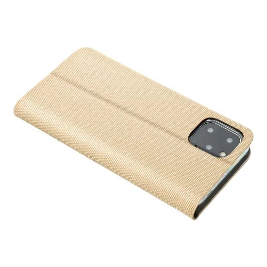 Pouzdro / obal na Samsung Galaxy A37 5G zlaté - knížkové SENSITIVE Book