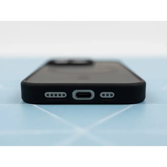 Obal / kryt na Apple iPhone 15 Pro černý - PREMIUM