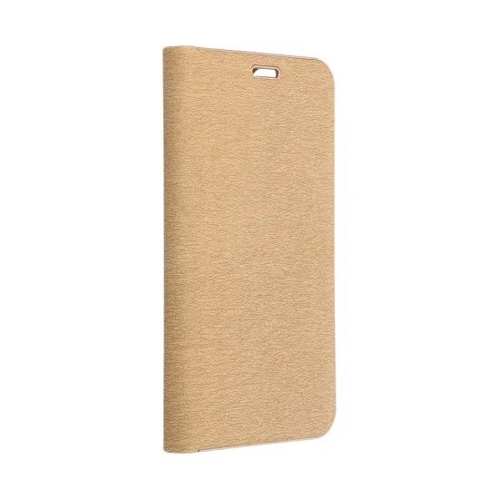 Pouzdro / obal na Samsung Galaxy A56 5G zlaté - Luna Book Gold