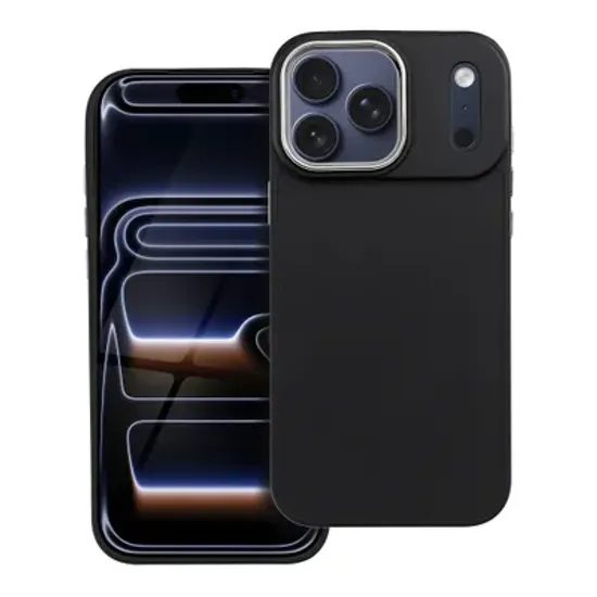 Obal / kryt na Apple iPhone 17 Pro Max černý - FRAME