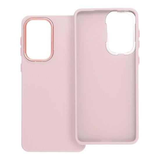 Obal / kryt na Samsung Galaxy A33 5G růžový - frame case