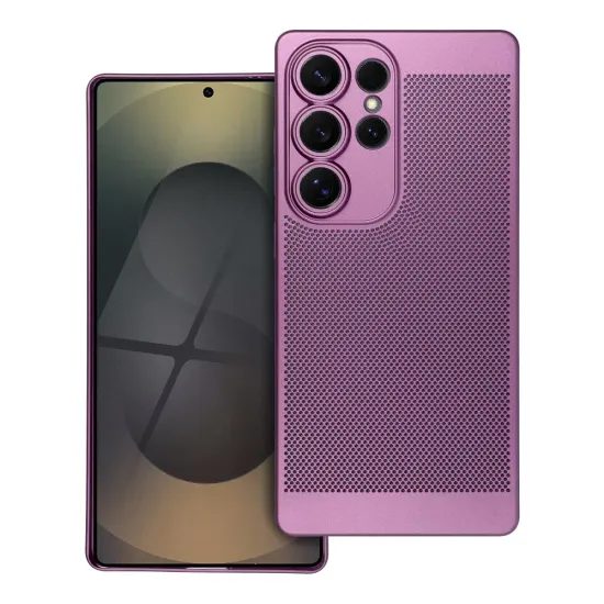 Obal / kryt na Samsung Galaxy S25 Ultra fialový - BREEZY